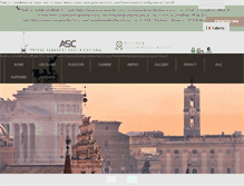 Tablet Screenshot of albergosantachiara.com